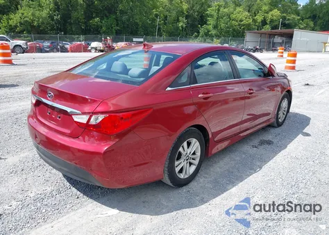2014 Hyundai Sonata Gls from USA, damaged, VIN 5NPEB4AC9EH819552